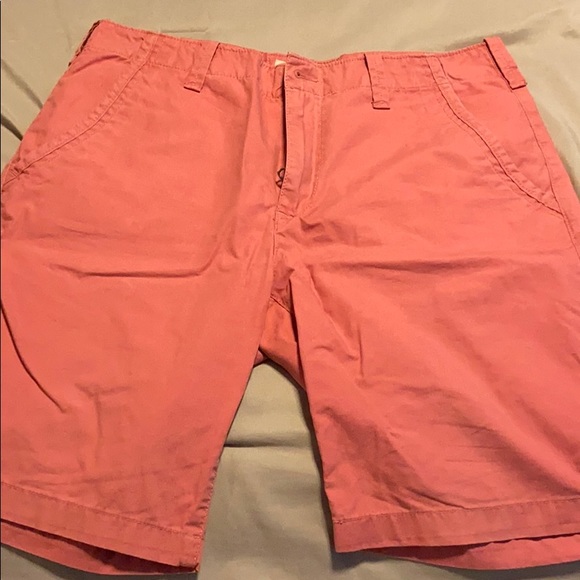 Salmon colored Express Shorts - Picture 1 of 3